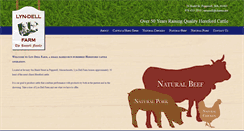 Desktop Screenshot of lyn-dellfarm.com